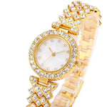 Usamara Fashion Simple Women's Quartz Watch Diamond Alloy