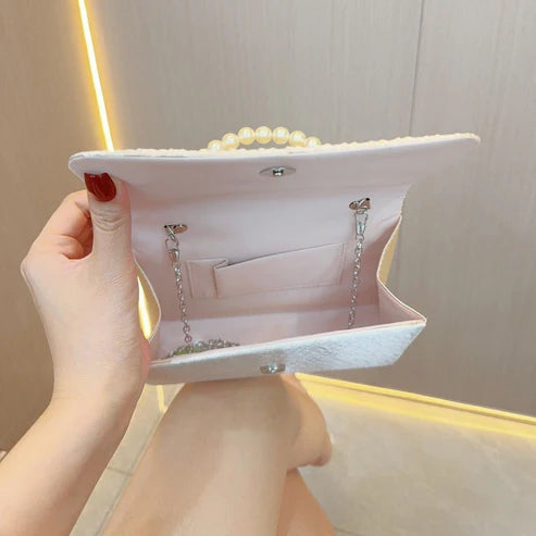 Usamara Women's Fashion Pleated Evening Bag