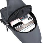 Usamara Men's Chest Bag Casual Backpack Sports Function Oblique Shoulder Fashion Tactical Single Crossbody