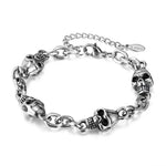 Men's Hip Hop Fashion Bracelet Premium Stainless Steel | Trendy Streetwear Jewelry for Men