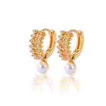 Women's Fashion Pearl Earrings Elegant Classic Jewelry for Daily Wear & Special Occasions