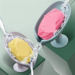 Waterfall-Style Soap Holder with Drain